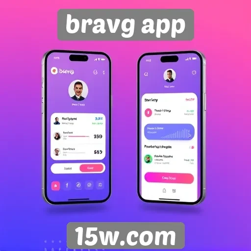 interface do bravg app é intuitiva e fácil de usar