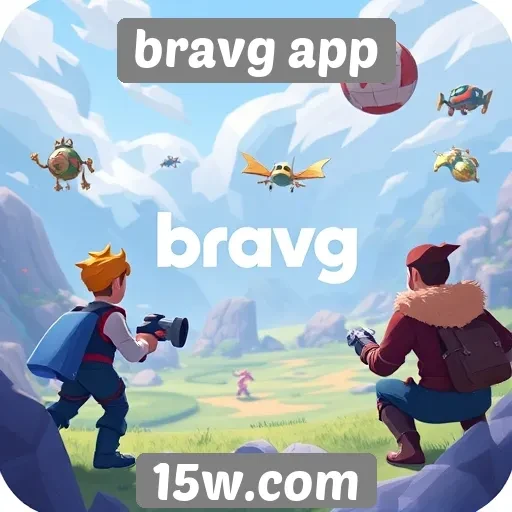 bravg app oferece plataforma inovadora para jogos online
