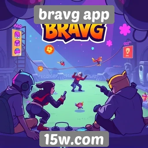 experiência de jogo no bravg app é aprimorada