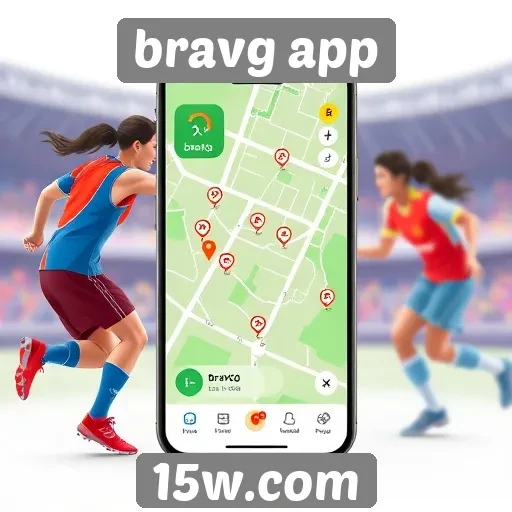 navegação intuitiva no bravg app para jogadores
