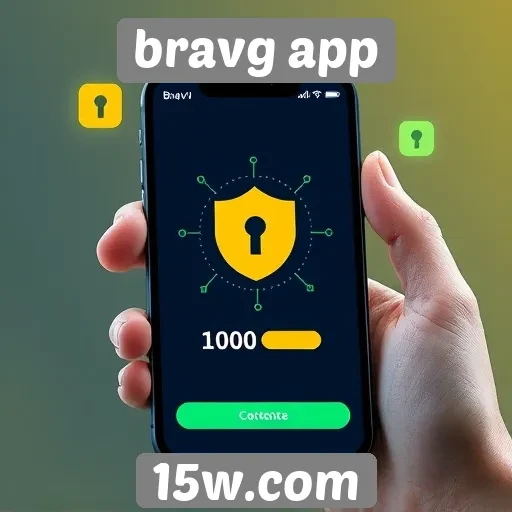 Recursos de segurança do bravg app em destaque